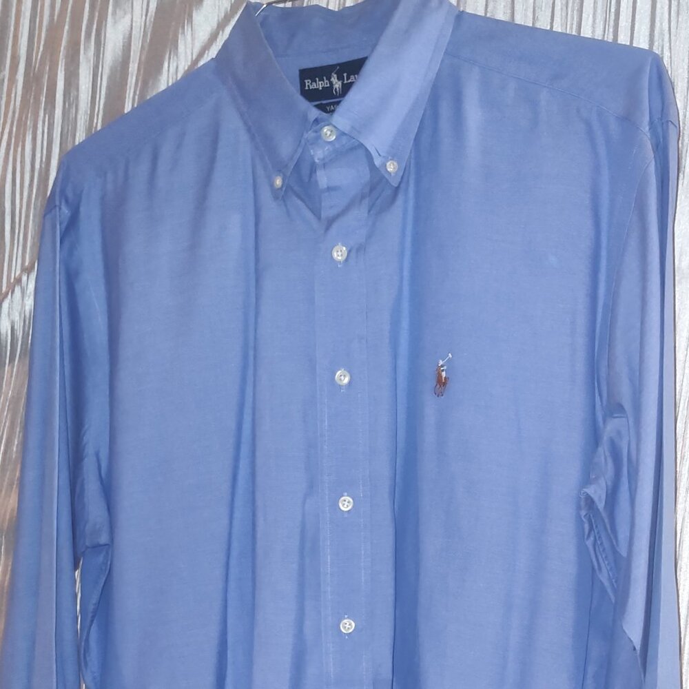 Ralph Lauren Yarmouth 16/34 Button down dress shirt
